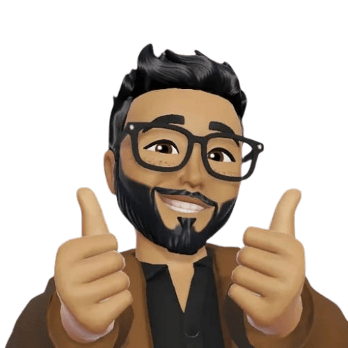 Person wearing glasses with thumbs up